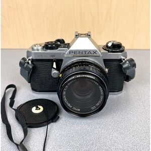Pentax ME Super 35mm SLR Film Camera  w/SMC Pentax 50mm f2 Lens Bad Light Meter